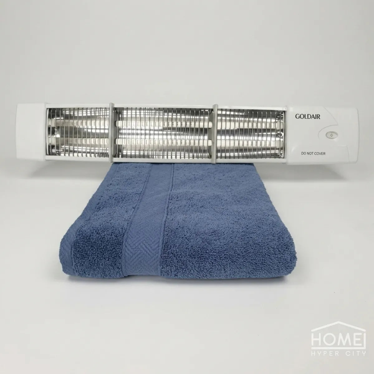 Goldair Wall-Mounted Bathroom Heater & Nortex Cotton Bath Towel Comfort Set