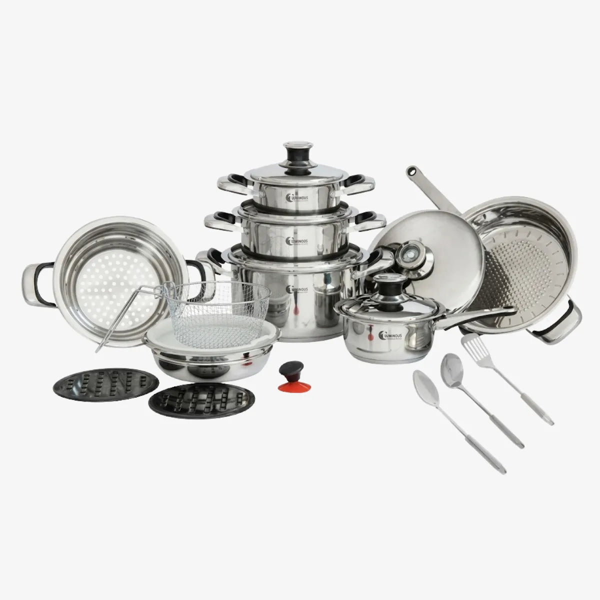 Tissolli Crown Pot Set — 21-Piece