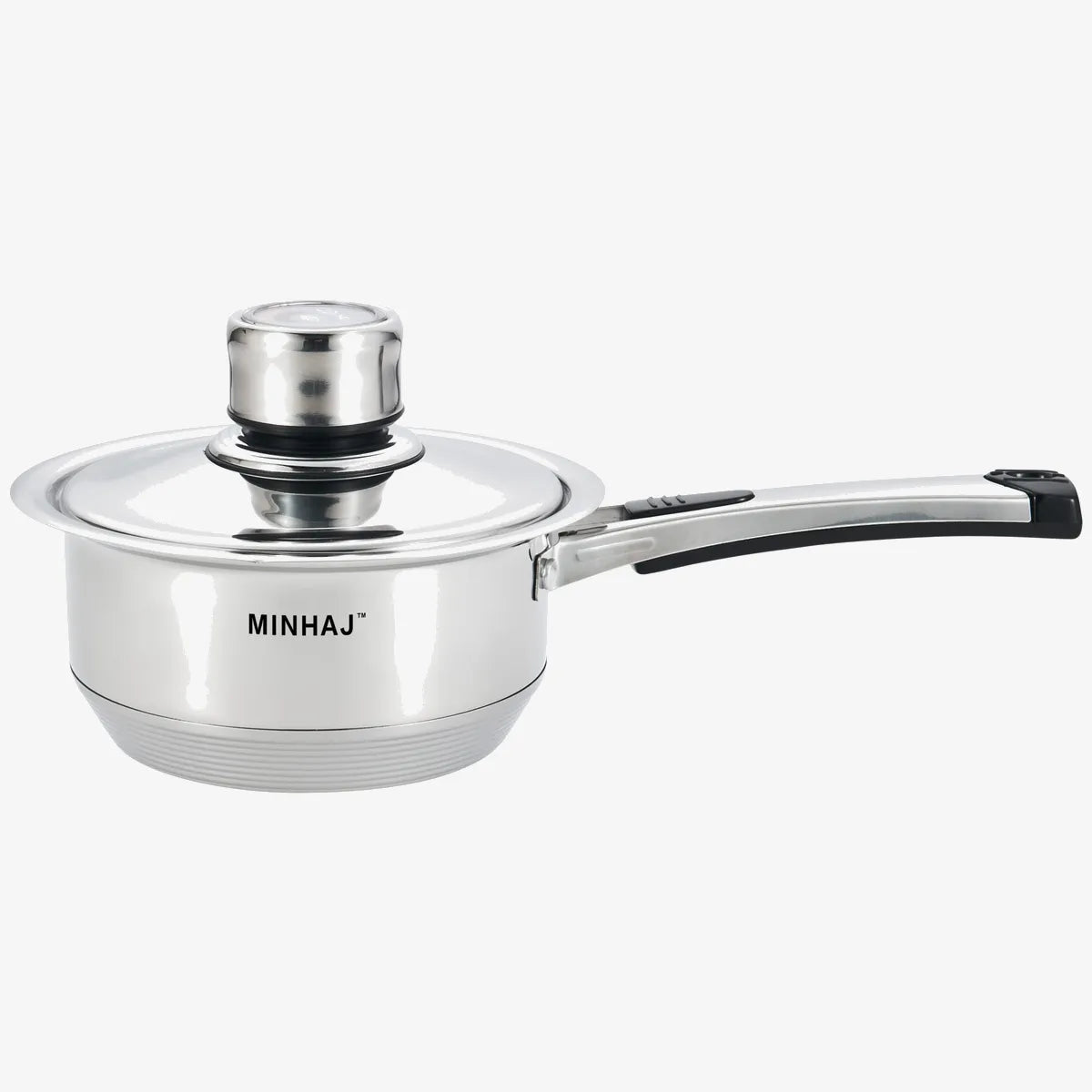 Minhaj 27Pc Stainless Steel Pot Set — 9 Layers Heavy Bottom