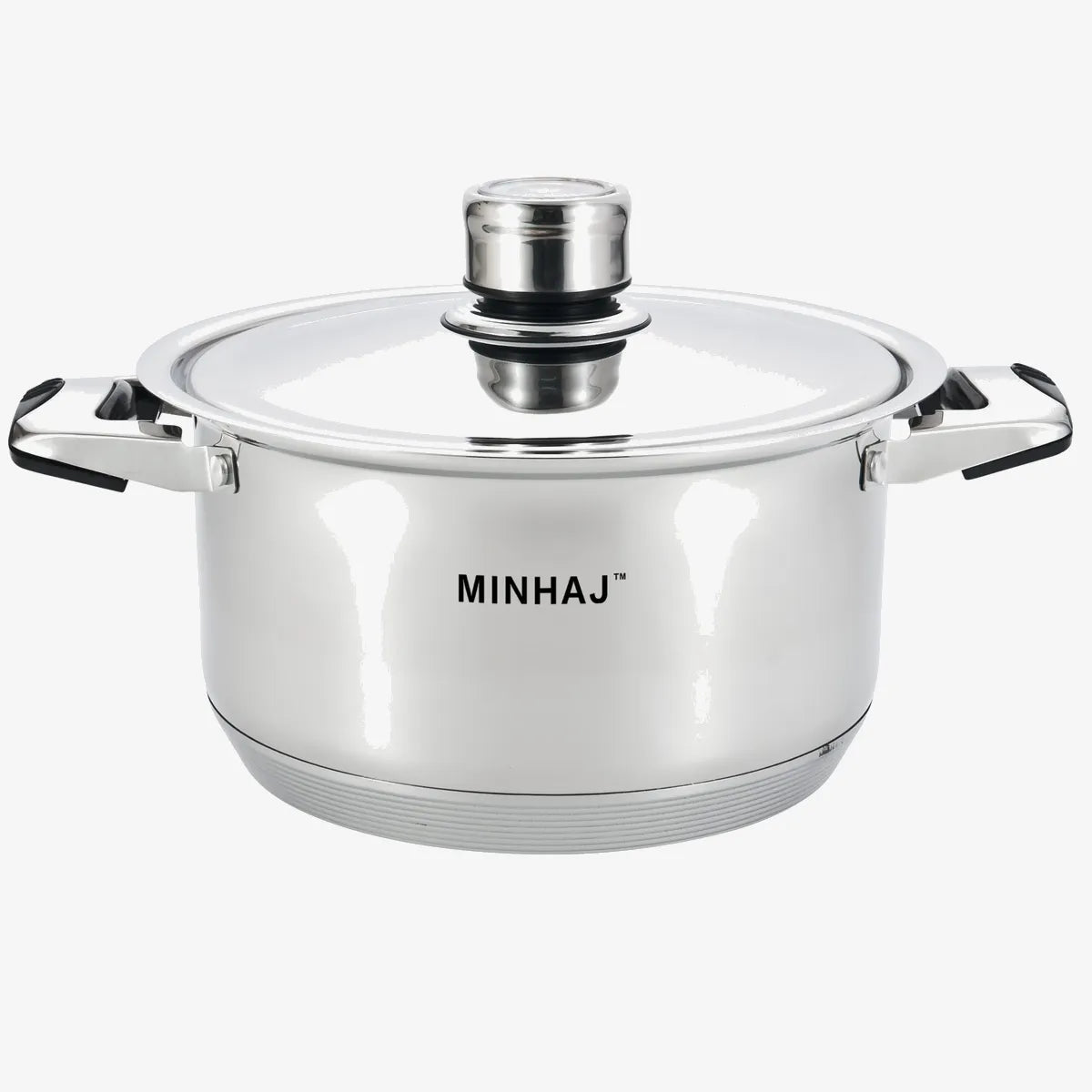 Minhaj 27Pc Stainless Steel Pot Set — 9 Layers Heavy Bottom