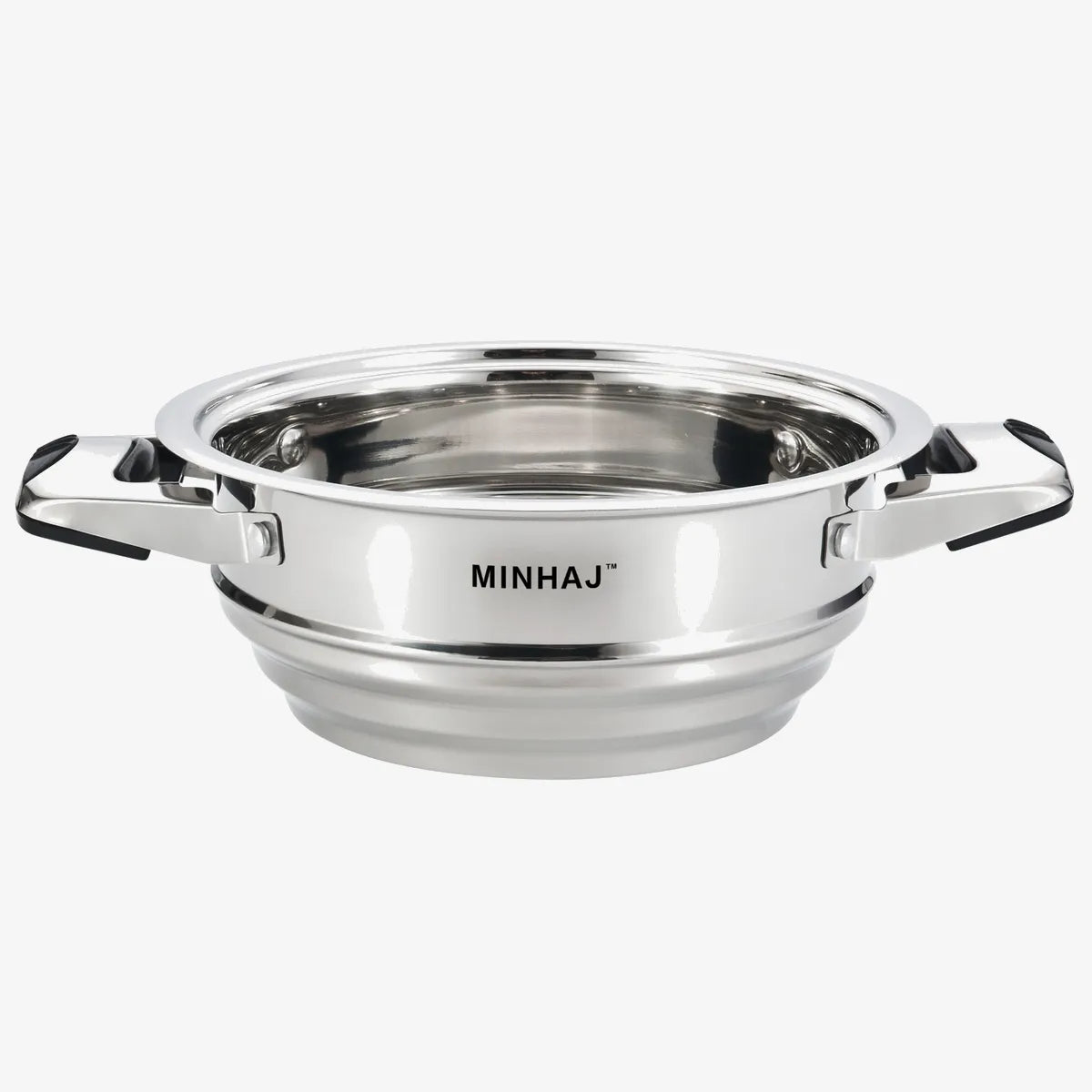 Minhaj 27Pc Stainless Steel Pot Set — 9 Layers Heavy Bottom