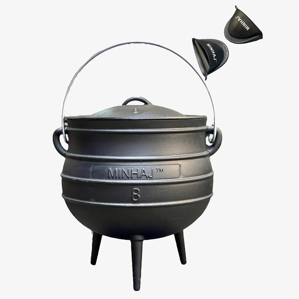 Minhaj Cast Iron Potjie Pot