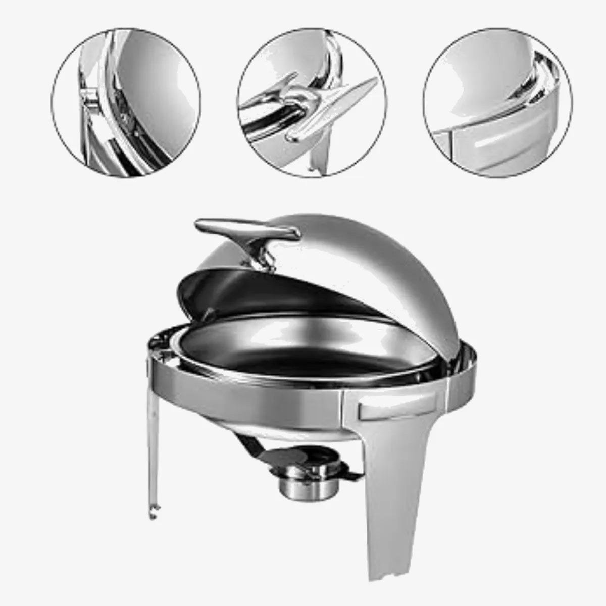 Minhaj Round Chafing Dish