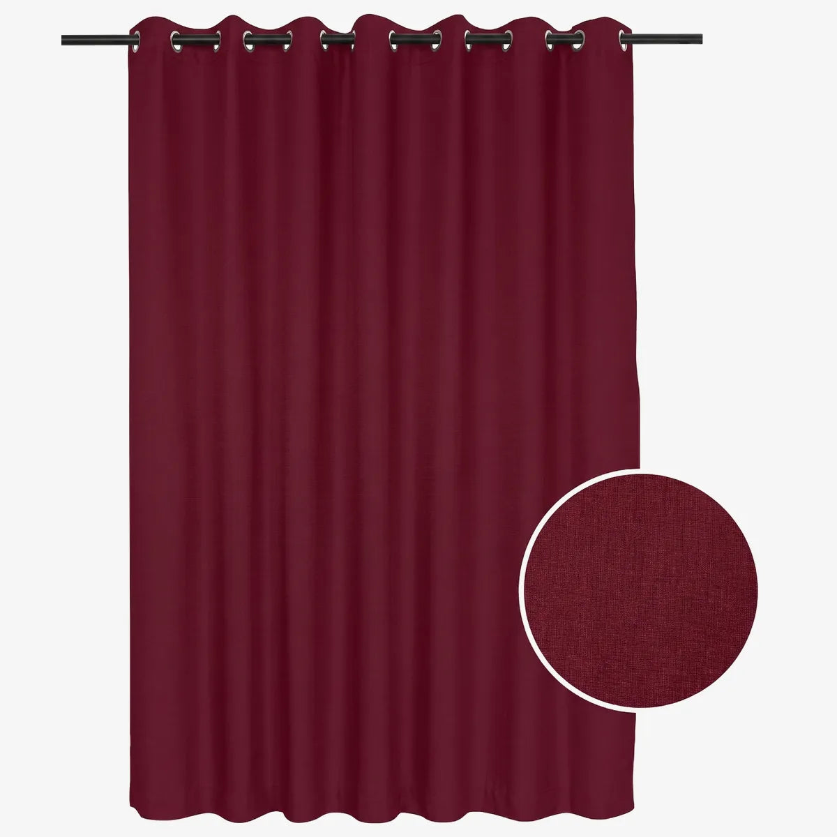 Ready Made Lined Eyelet Curtain — DSN 409 — 230 x 223cm