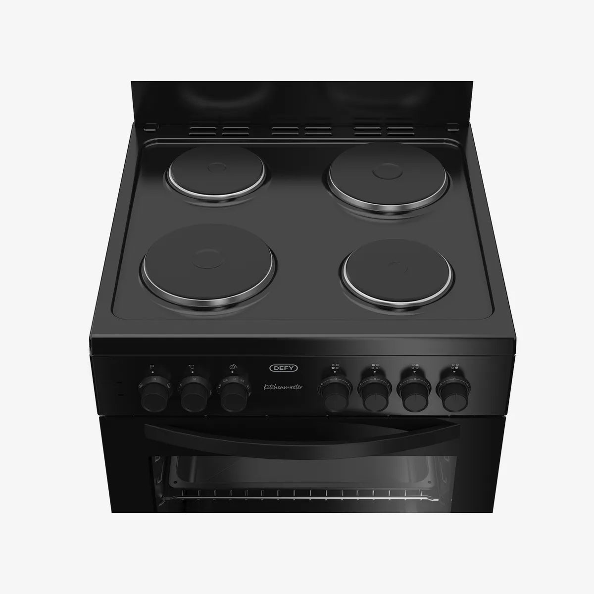 Defy 60cm Electric Freestanding Stove Black FC — DSS612