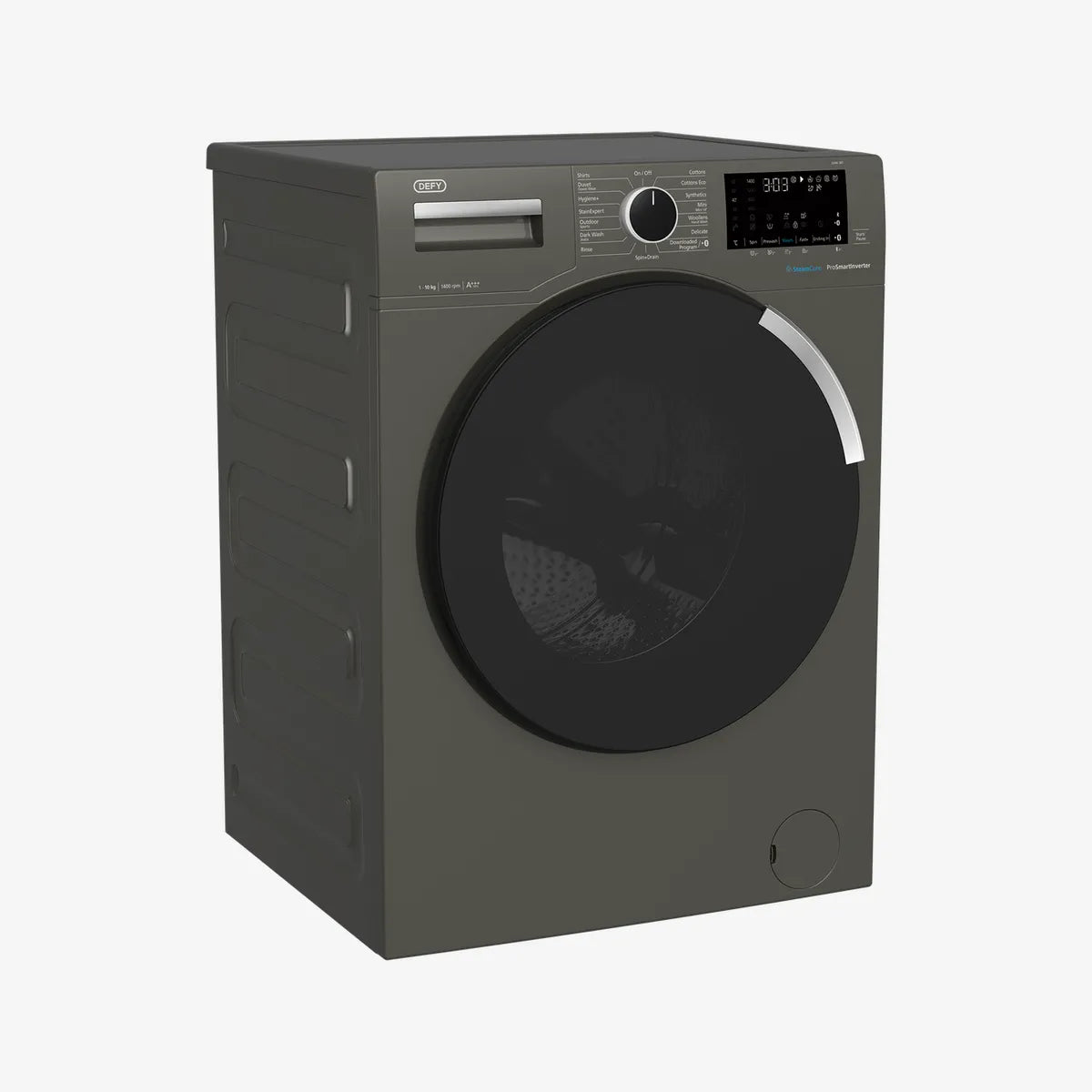 Defy 10kg Front Loader Washing Machine with SteamCure — DAW387