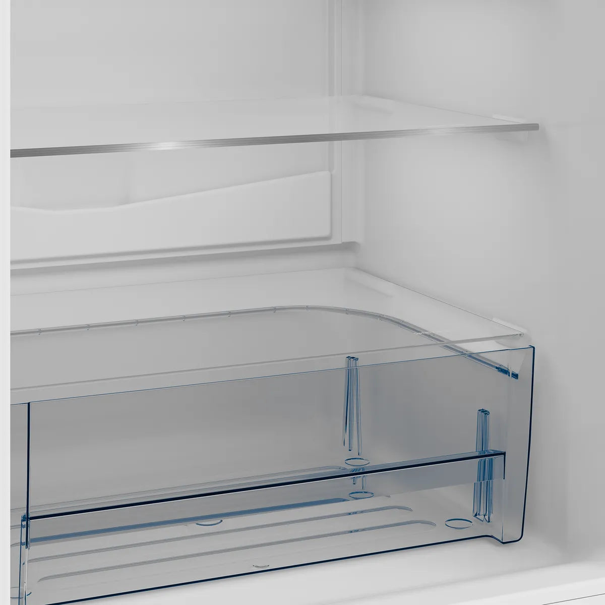 Defy 60cm Fridge / Freezer Satin Metallic — DAC622