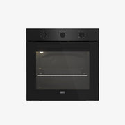 Defy 60cm Slimline Eye-Level Static Oven Black — DBO483E