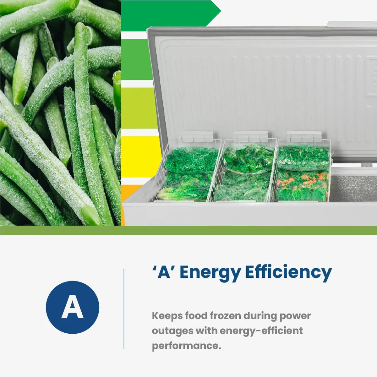 KIC Chest Freezer — 537L (KCG575WH)