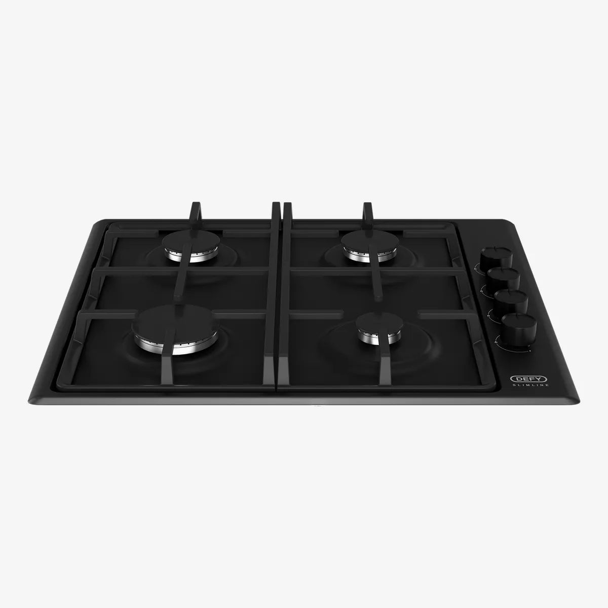 Defy 60cm Slimline Gas Hob Black — DHG132