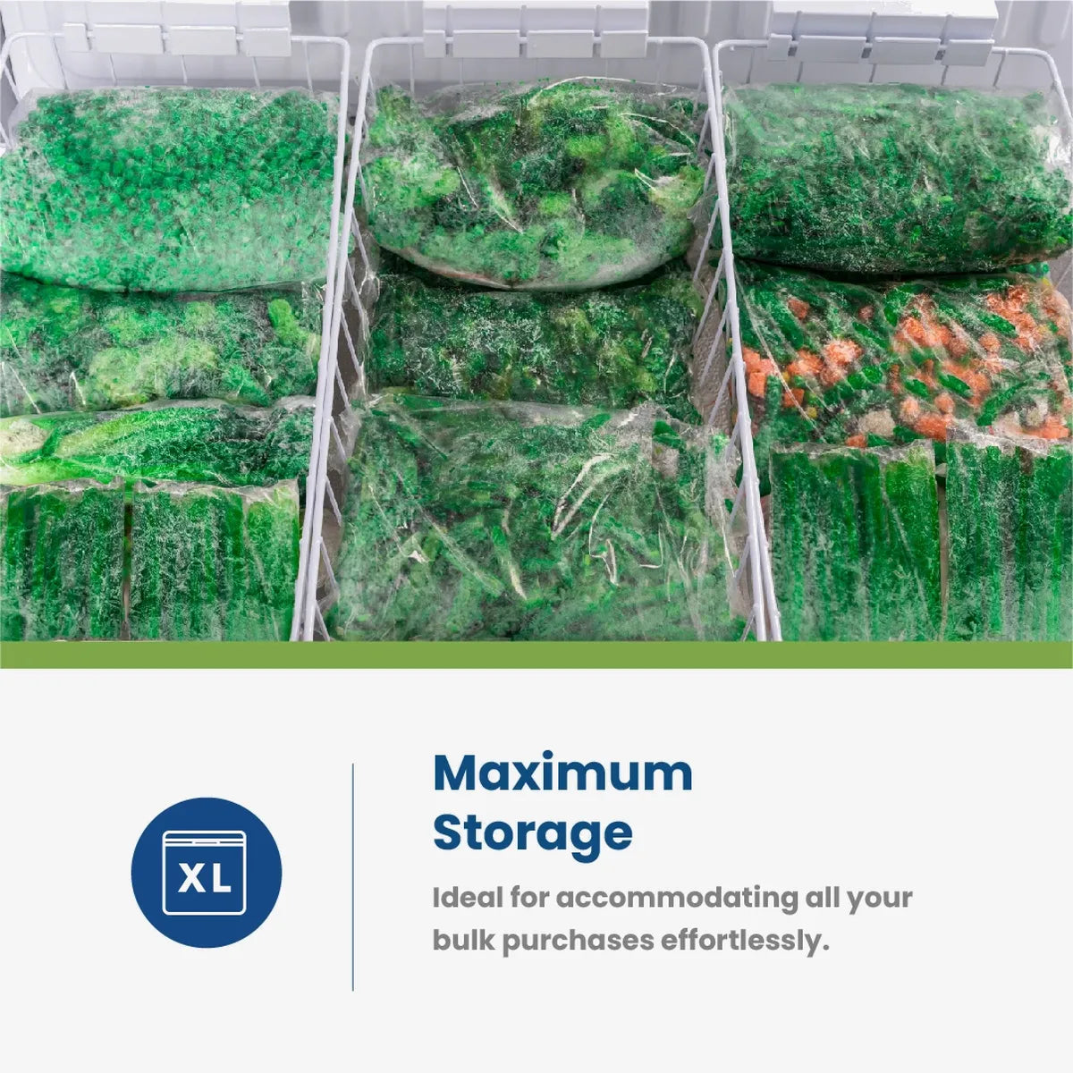 KIC Chest Freezer — 537L (KCG575WH)