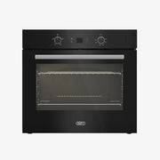 Defy 70cm Gemini Single Oven Static Black — DBO772