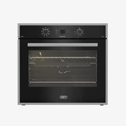 Defy 70cm Gemini Single Oven ThermoFan+ & AirFire Black — DBO774