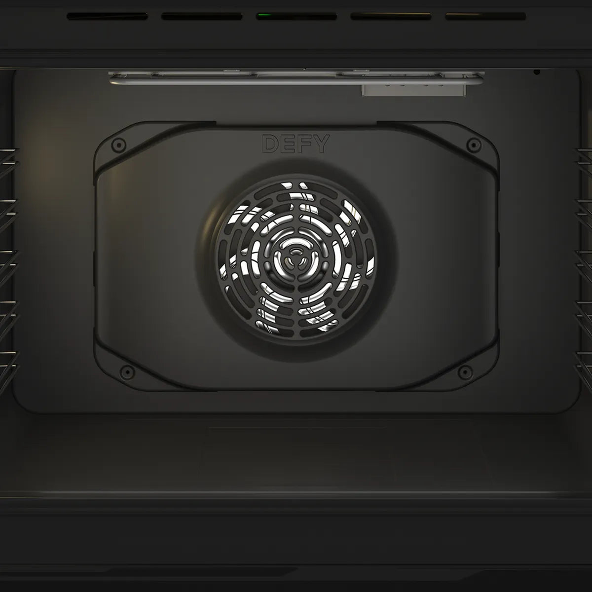 Defy 70cm Gemini Single Oven ThermoFan+ & AirFire Black — DBO774