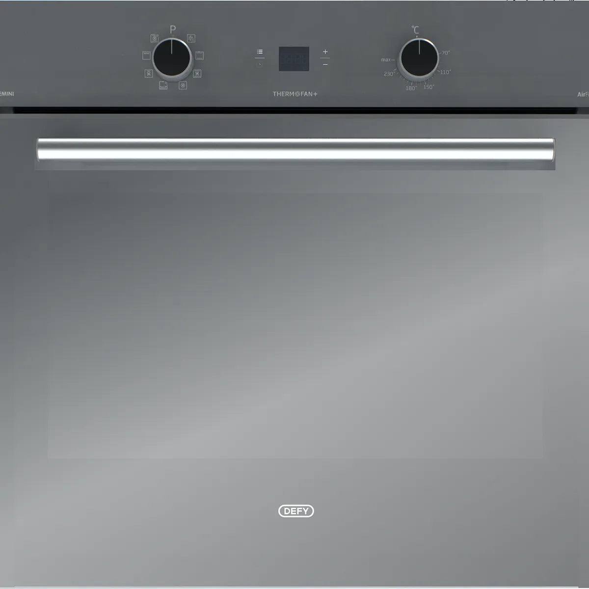 Defy 70cm Gemini Single Oven ThermoFan+ & AirFire Mirror — DBO775