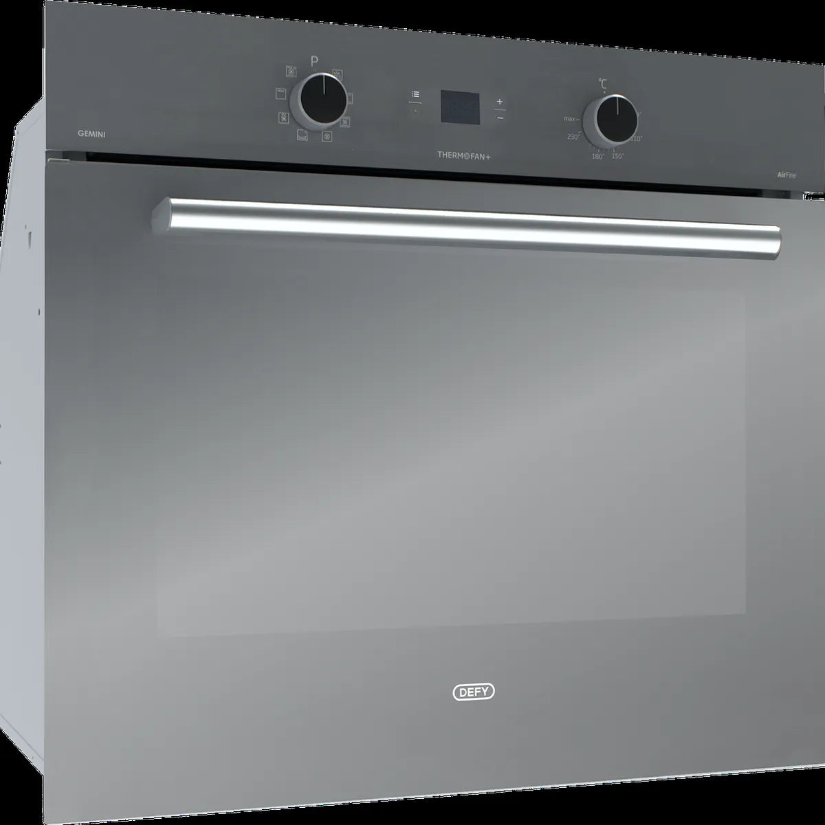 Defy 70cm Gemini Single Oven ThermoFan+ & AirFire Mirror — DBO775