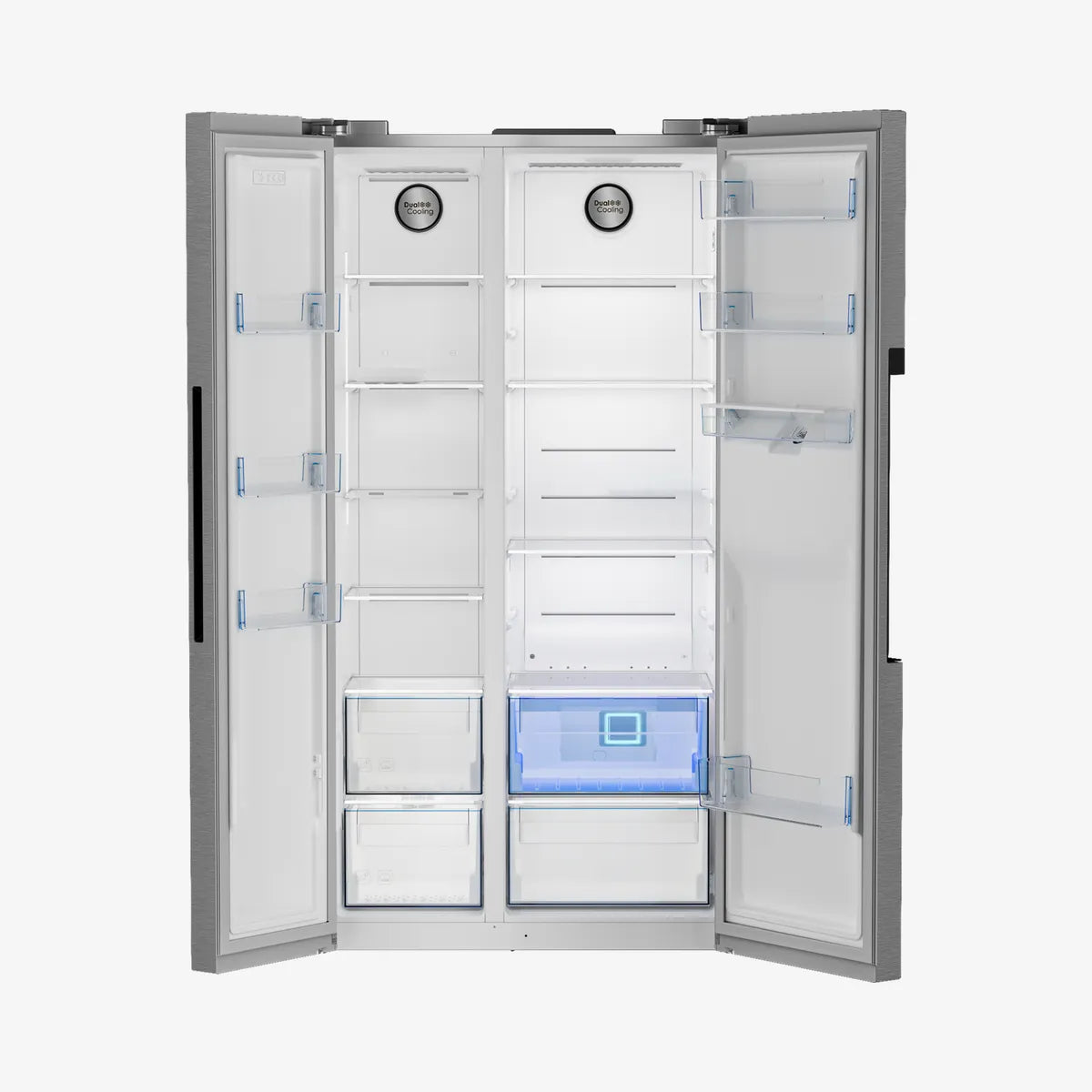 Defy 91cm Side-by-Side Fridge — DFF547