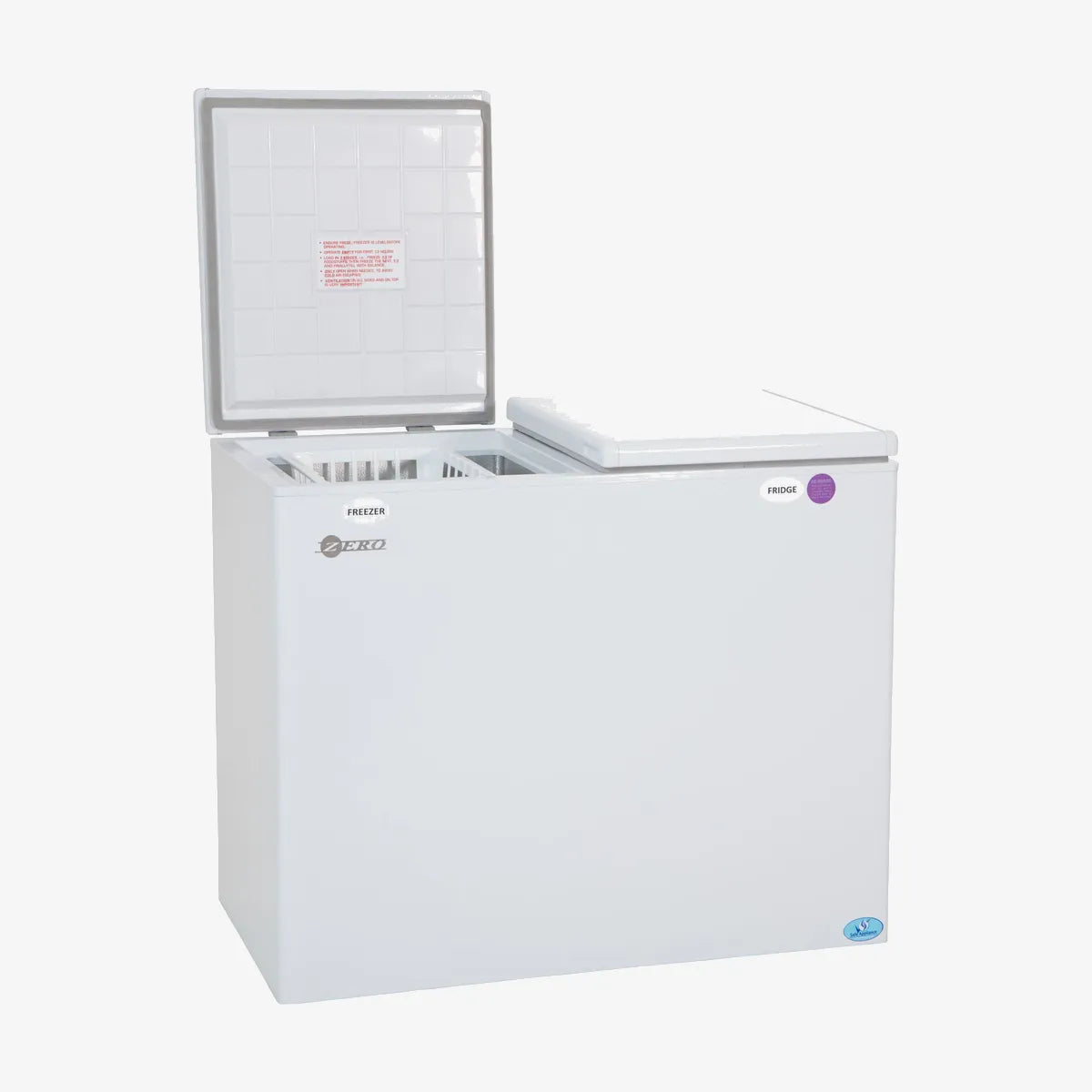 Zero Gas/Electric Side-by-Side Chest Freezer — 236L (GFR260DB)