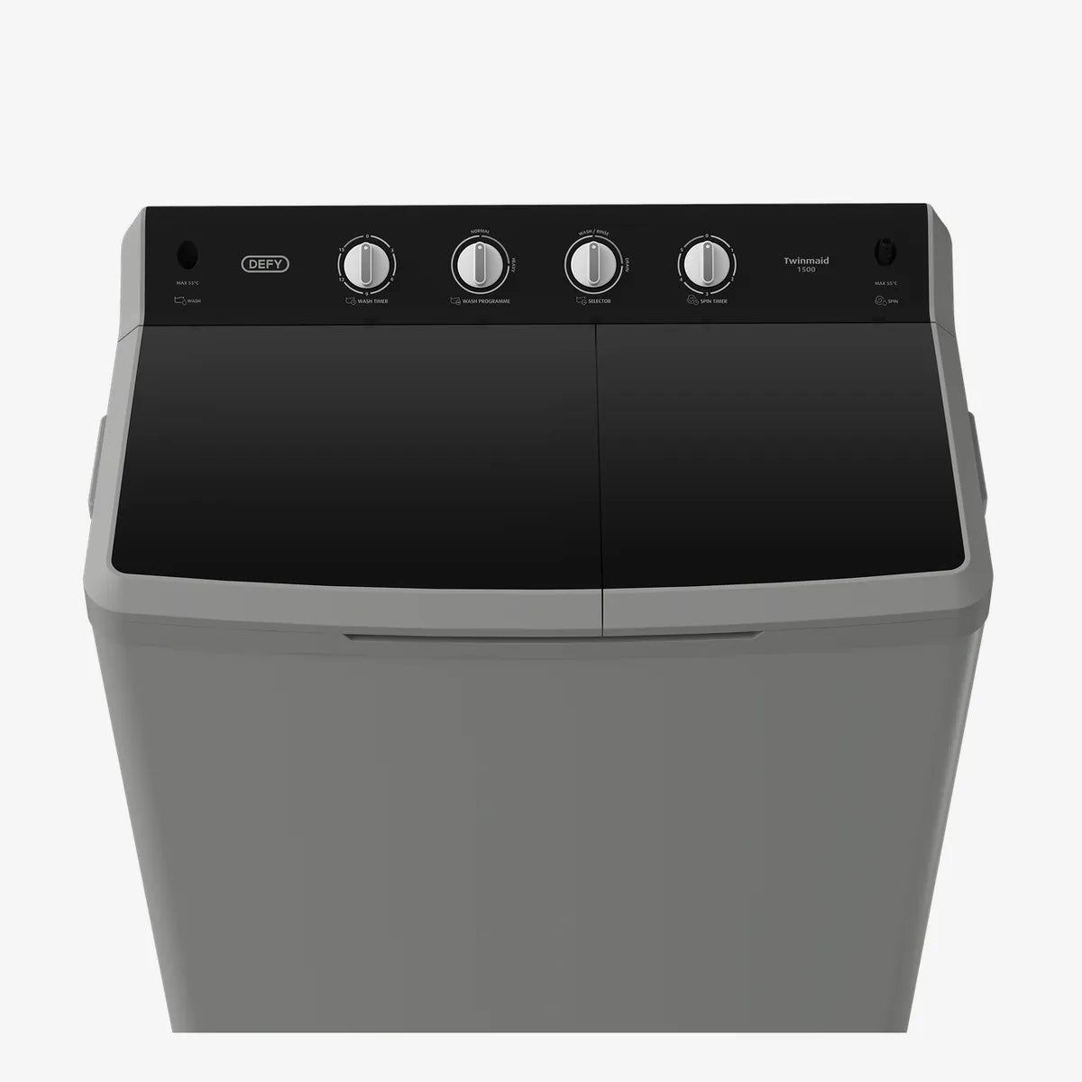 Defy 15kg Twin Tub Washing Machine Metallic — DTT151