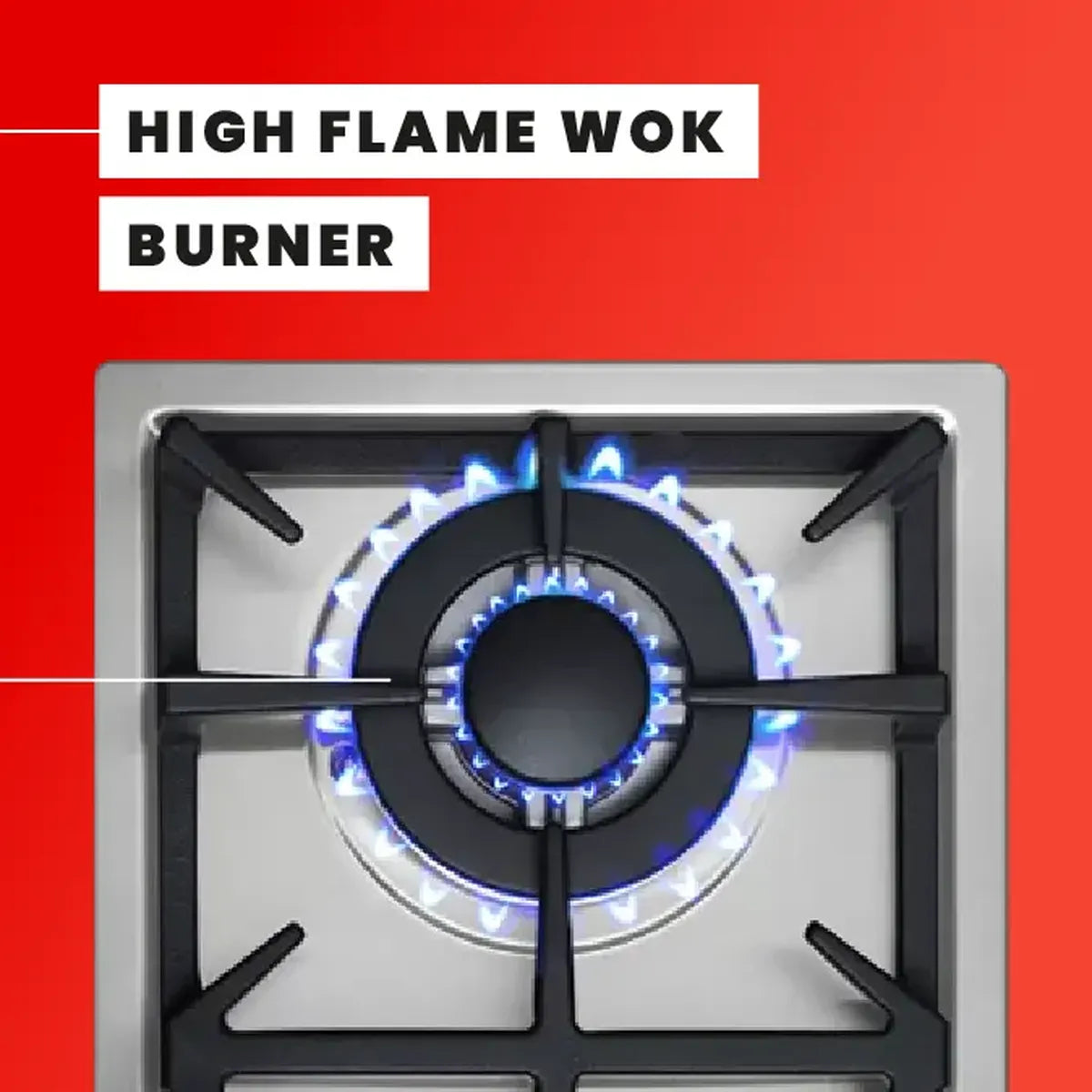 Univa 2 Burner Domino Gas Hob — UGH02B