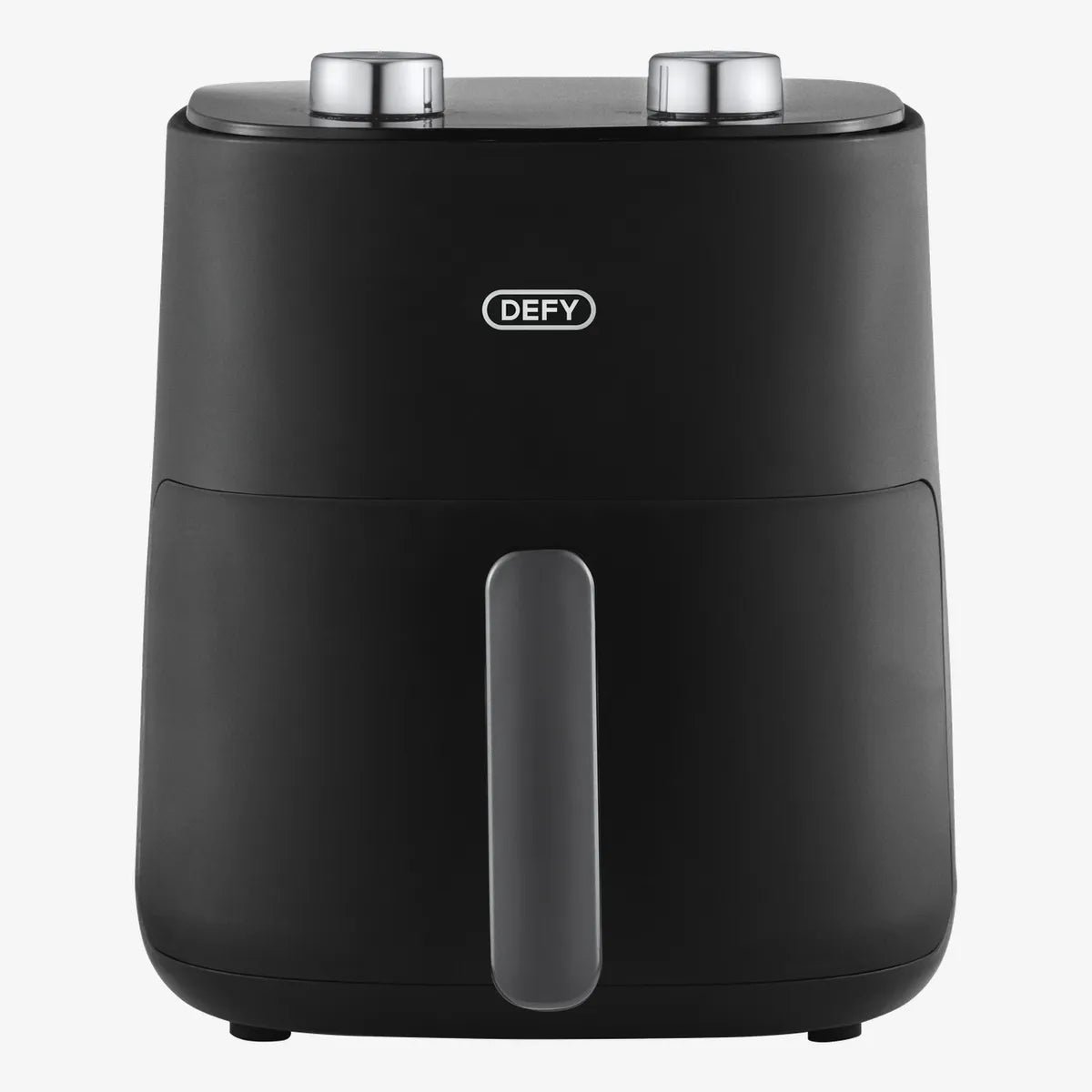 Defy 4.7L Matte Black & Silver Manual Air Fryer — DAF 2347 MBG