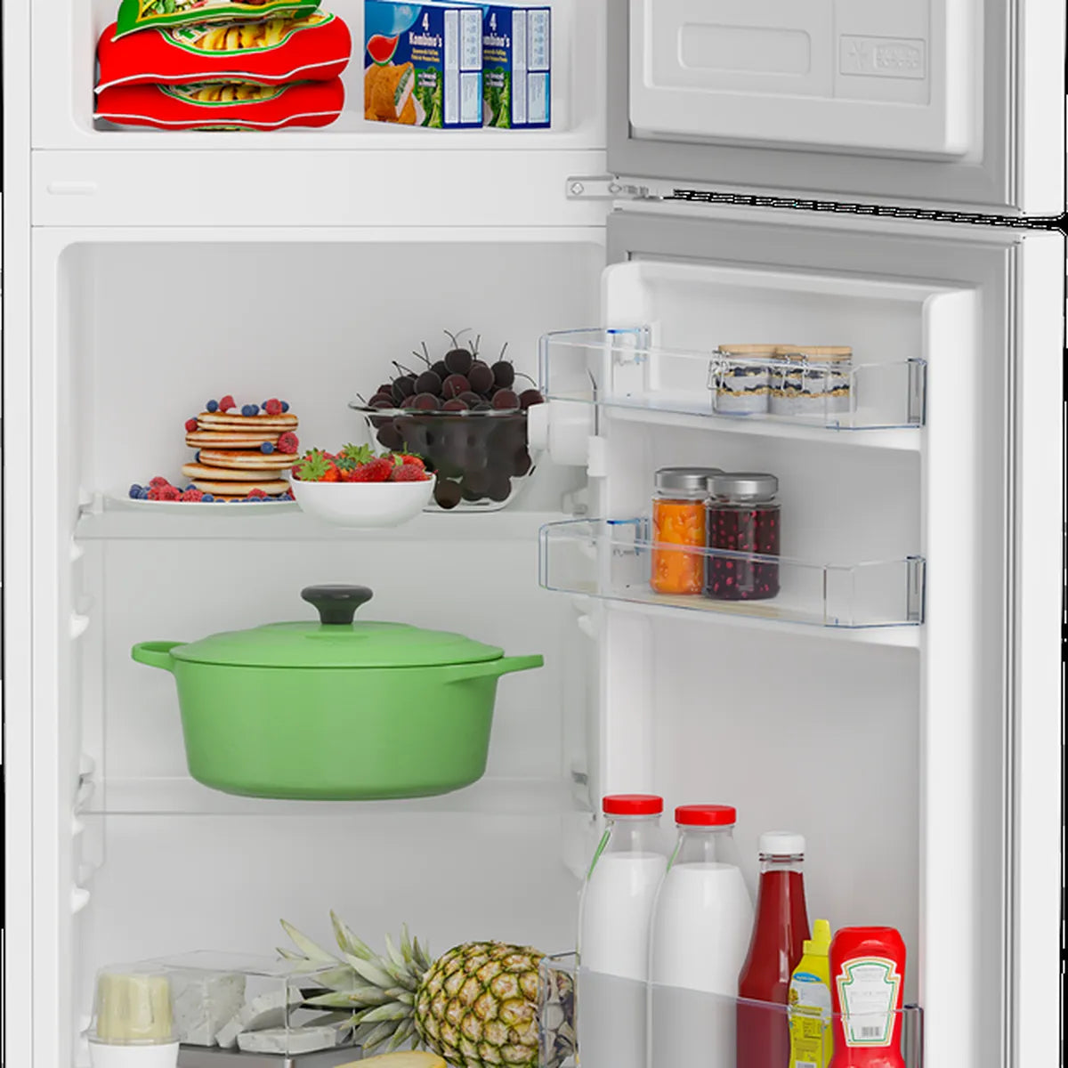 Defy 50cm Double Door EMB White — DAD238