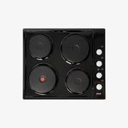 Univa 4 Ceran Plate Hob — Black — U156B