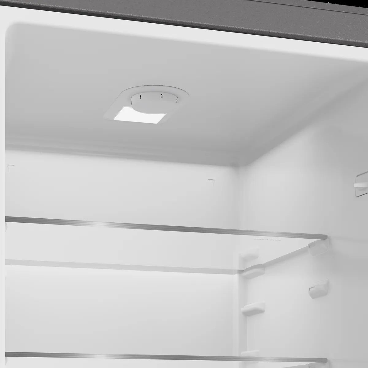 Defy 54cm Fridge / Freezer WD Satin Metallic — DAC449
