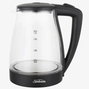 Sunbeam Black Glass Kettle — 1.8L — 1800W — SGK-8827