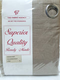The Fabric Agency - Superior Quality Ready-made Curtain (Eyelet/Tape) - Fawn