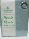 The Fabric Agency - Superior Quality Ready-made Curtain (Eyelet/Tape) - Duck Egg