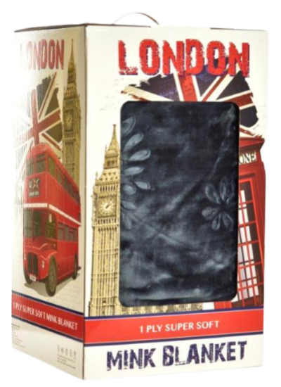 London Mink Blankets - King/Queen