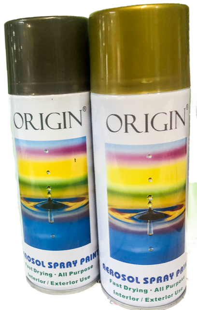 Origin Aerosol Paint - Plain Colours