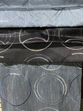 Curtaining Sequin Circle - Organza/Polysilk- 280CM