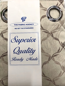 The Fabric Agency - Superior Quality Ready-made Curtain (Eyelet/Tape) - DSN643