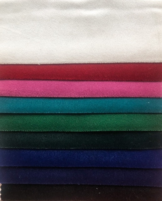 Triple Velvet - Various Colours - 115cm