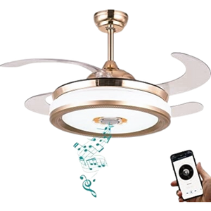 Led Remote Control Ceiling Fan - BQ-FL608