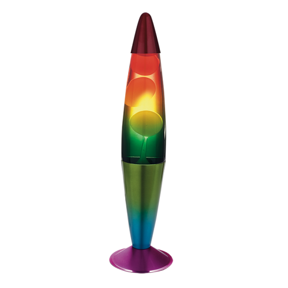 Bright Star - Lava Lamp with Rainbow Base - TL106