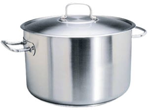 Catering Pots - Assorted Sizes - Silver