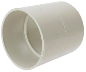 50MM PVC SOCKET - WHITE