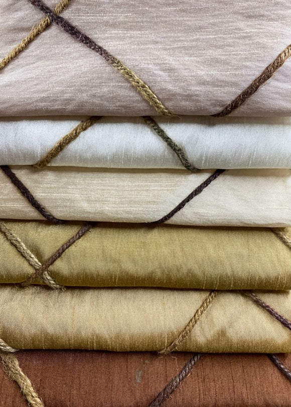 Mala Mala Pin Tuck Curtaining - Assorted Colours - 280CM