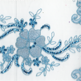 Bridal Lace, Bloom Embroidery -  Design: 1810 - 115cm