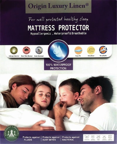 Waterproof Toweling Mattress Protector - Various Sizes