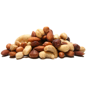 Mixed Nuts, Salted & Roasted : Cashews, Macadamias, Brazil Nuts & Almonds