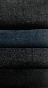 Suiting Fabric, Wider Stripe (Poly Viscose) - Various Colours - 150cm