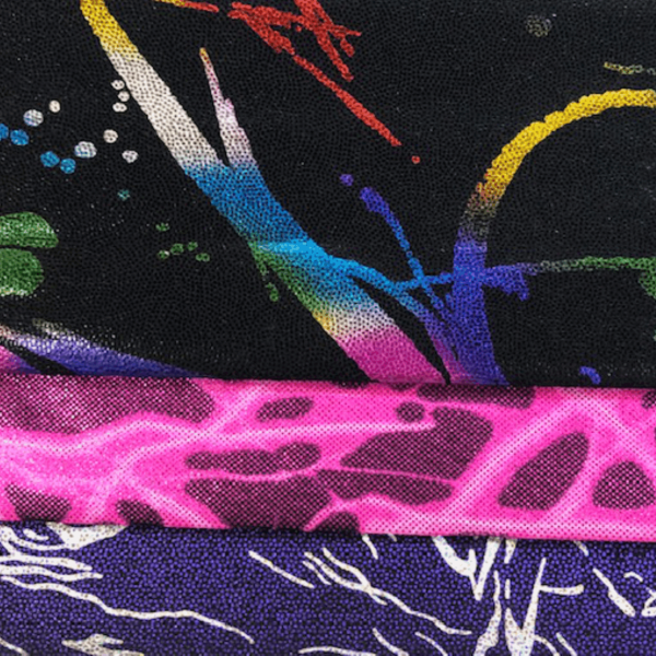 Nylon Lycra Foil Printed