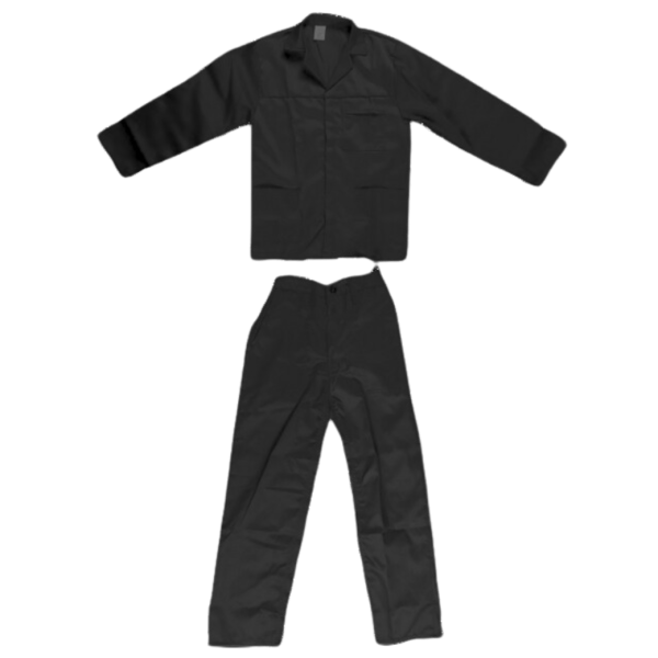 2Pc Safety Overalls - Blue / Black - Image 3