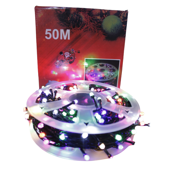 LED Multi Coloured Decorative Lights - 50M - Image 2