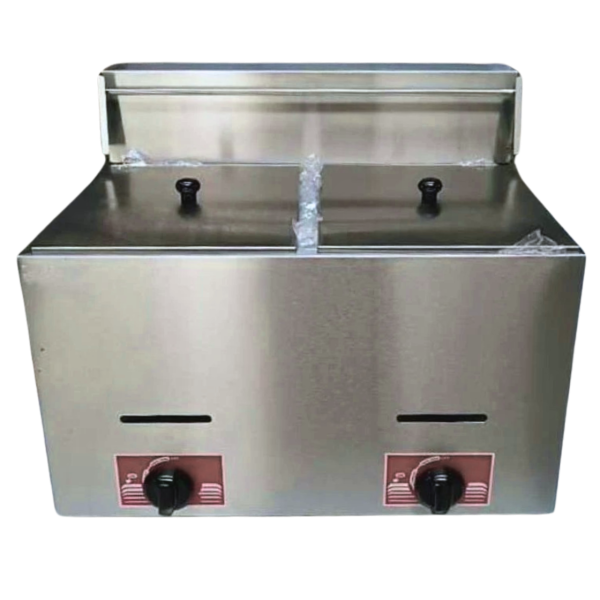 Double Gas Deep Fryer - 6L + 6L