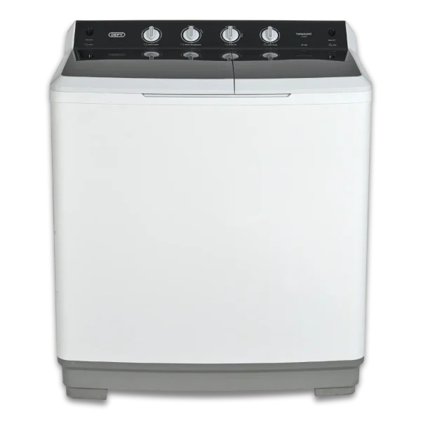 Defy - 15Kg Twin Tub Washing Machine - White - DTT152